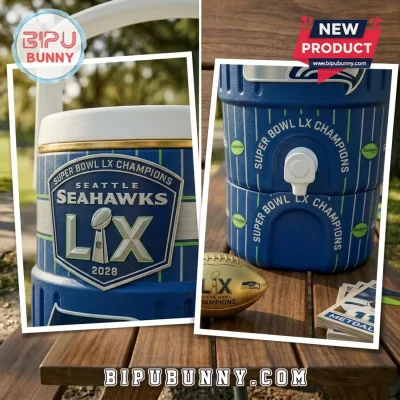 Seattle Seahawks Super Bowl LX 2026 Champions Dugout Cooler Cup