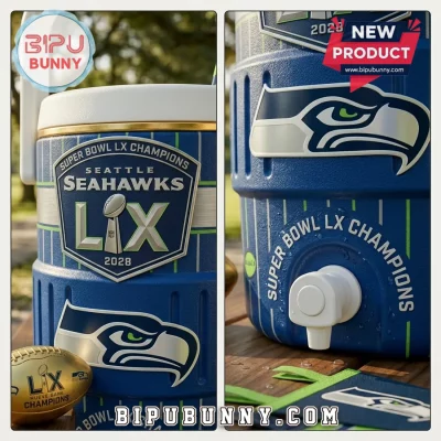 Seattle Seahawks Super Bowl LX 2026 Champions Dugout Cooler Cup