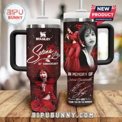 Selena Quintanilla Memorial Stanley 30th Anniversary Signature Handle Tumbler