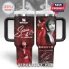 Red Selena Quintanilla Stanley tumbler featuring 