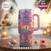 Purple pink orange tropical illustrative tumbler! SHAKIRA WORLD TOUR WORLD CUP EDITION FIFA HIPS DON'T LIE WAKA WAKA!
