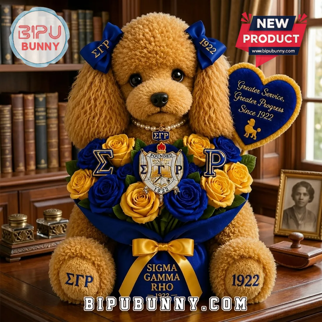Sigma Gamma Rho Sorority 1922 Founding Year Plush Pillow Sigma Gamma Rho Sorority 1922 Founding Year Plush Pillow