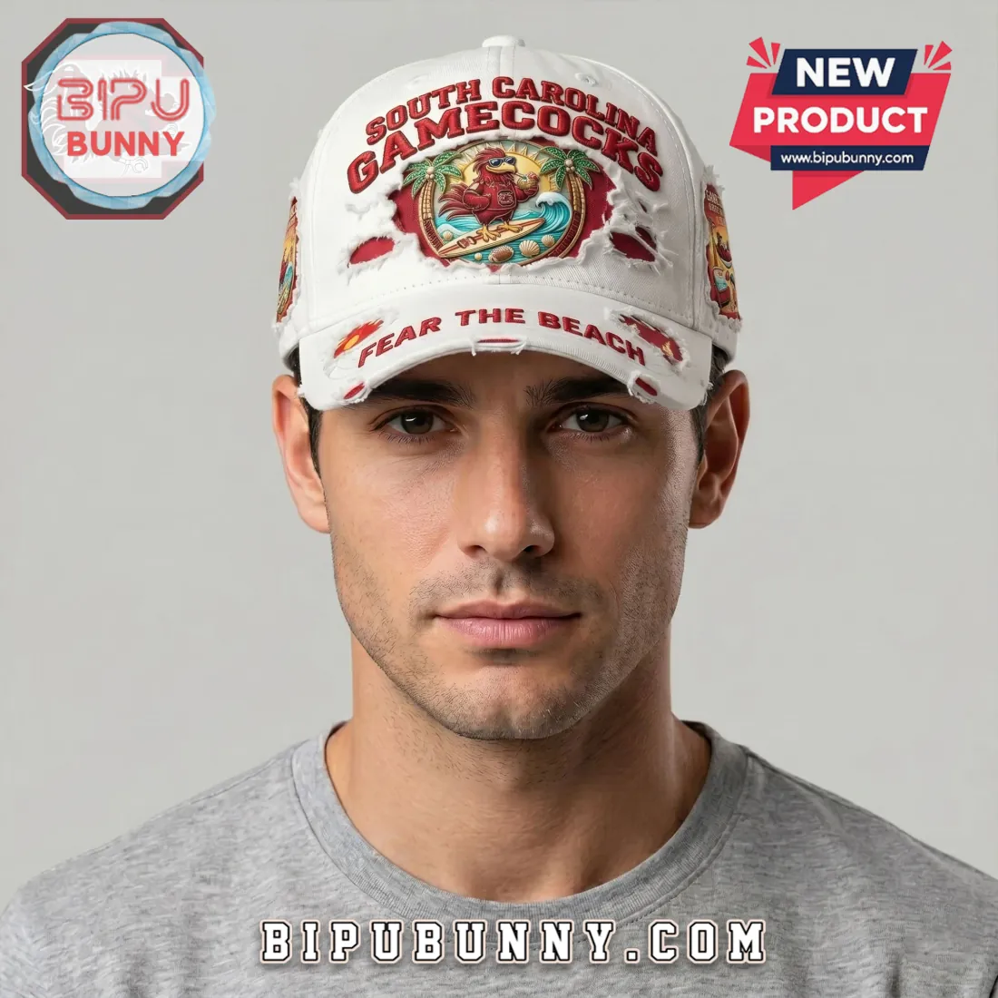 South Carolina Gamecocks Summer Tailgate Distressed Cap South Carolina Gamecocks Summer Tailgate Distressed Cap