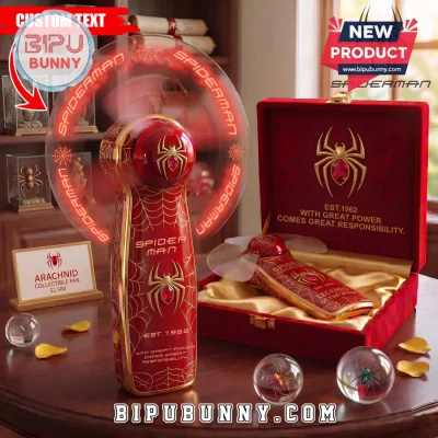 Spiderman Premium LED Collectible Hand Fan