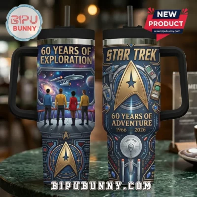 Star Trek 60th Anniversary 1966-2026 40oz Stanley Tumbler