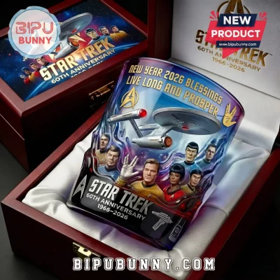 Star Trek 60th Anniversary 1966-2026 Commemorative Whiskey Glass