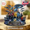 Star Trek 60th anniversary graphic with crew members and spaceships including text Honoring 60 Years of Galactic Adventure!