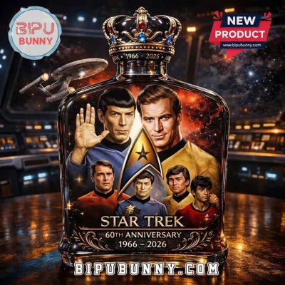 Star Trek 60th Anniversary Limited Edition Whiskey Bottle