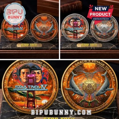 Star Trek IV The Voyage Home 40th Anniversary Coin