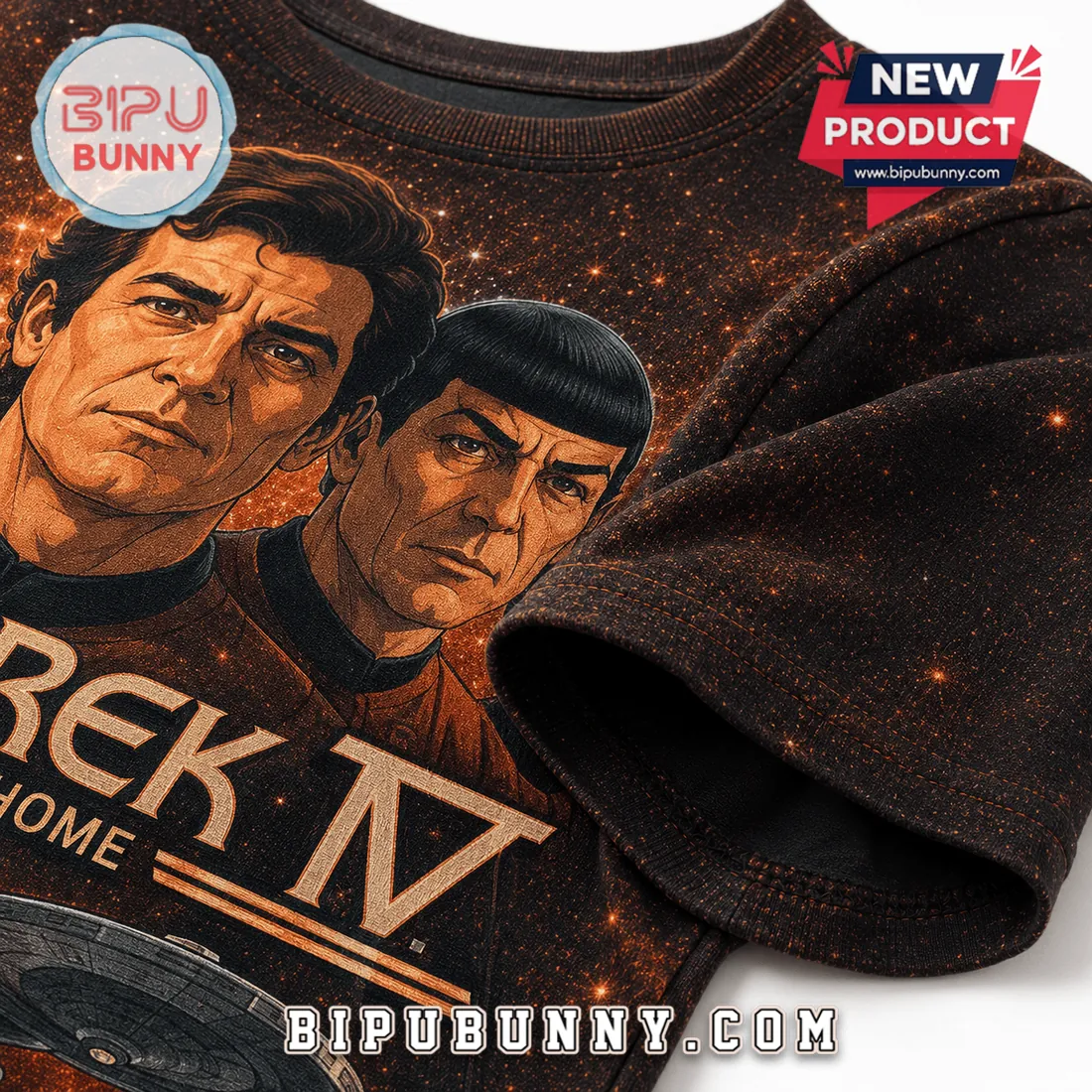 Star Trek IV The Voyage Home 40th Anniversary T-Shirt Star Trek IV The Voyage Home 40th Anniversary T-Shirt