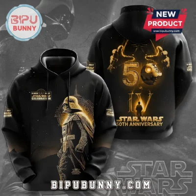 Star Wars 50th Anniversary 2027 Celebration Darth Vader Hoodie