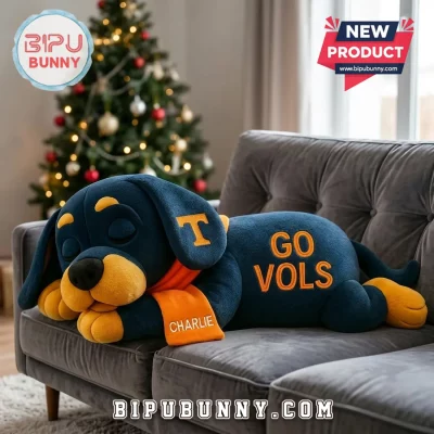 Tennessee Volunteers Personalized Sleeping Dog Mascot Plush Doll Tennessee Volunteers Personalized Sleeping Dog Mascot Plush Doll