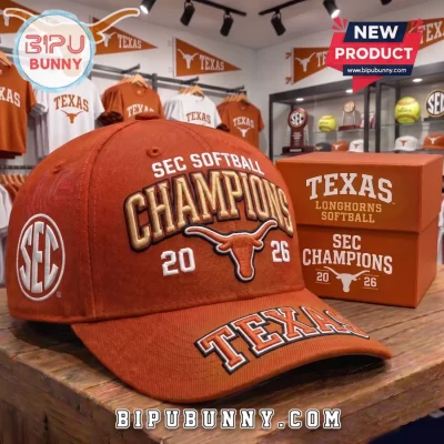Texas Longhorns SEC Softball Champions 2026 Baseball Cap