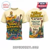 Yellow Submarine 60th anniversary t-shirt with psychedelic guitar and waves graphic in retro 1960s style design!