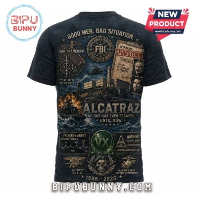 The Rock Movie 30th Anniversary Alcatraz VX Gas T-Shirt