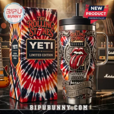The Rolling Stones 64th Anniversary Limited Edition YETI Tumbler