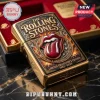 Gold black Zippo lighter! Embossed Rolling Stones logo, tongue, flames! 'ROCK AND ROLL LEGENDS LIMITED COLLECTOR'S EDITION 1962-2026'!