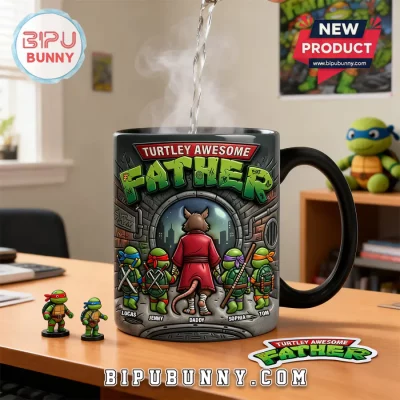 TMNT Ninja Turtles Personalized Father’s Day Coffee Mug