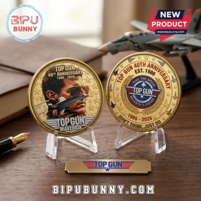 Top Gun 40th Anniversary Maverick Commemorative Coin