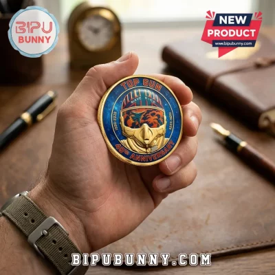 Top Gun Maverick 1986-2026 40th Anniversary Collectible Coin