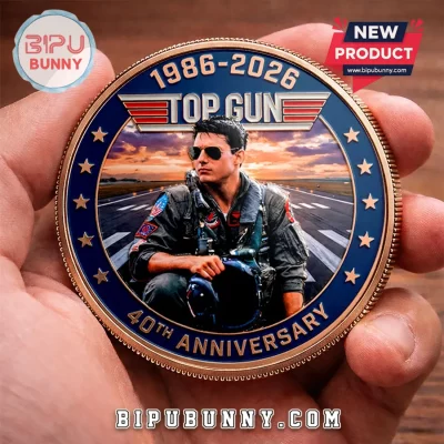 Top Gun The Need for Speed F-14 Tomcat 40th Anniversary Collectible Coin