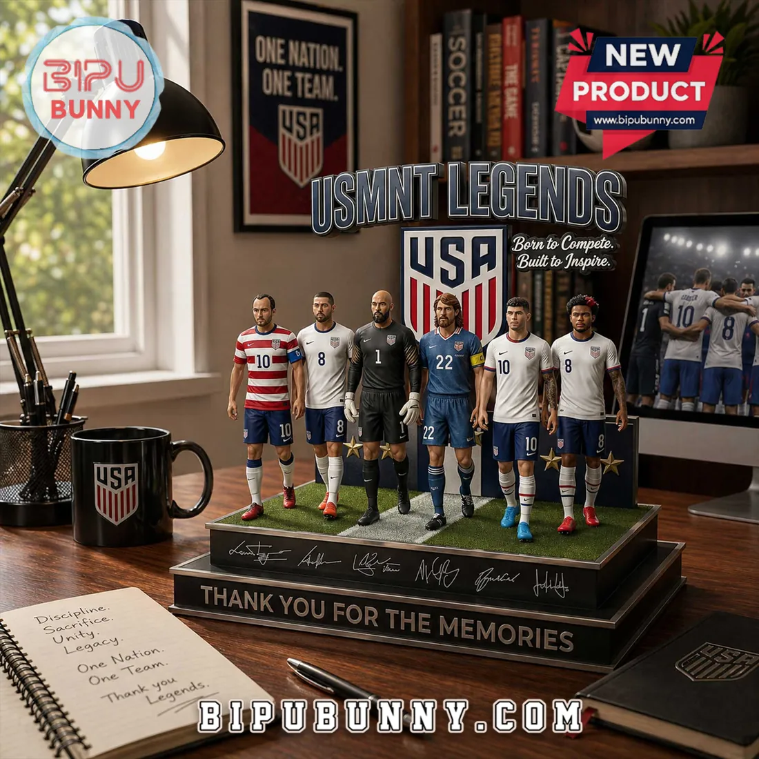 USMNT Legends Premium Limited Edition USA Soccer Acrylic Plaque USMNT Legends Premium Limited Edition USA Soccer Acrylic Plaque