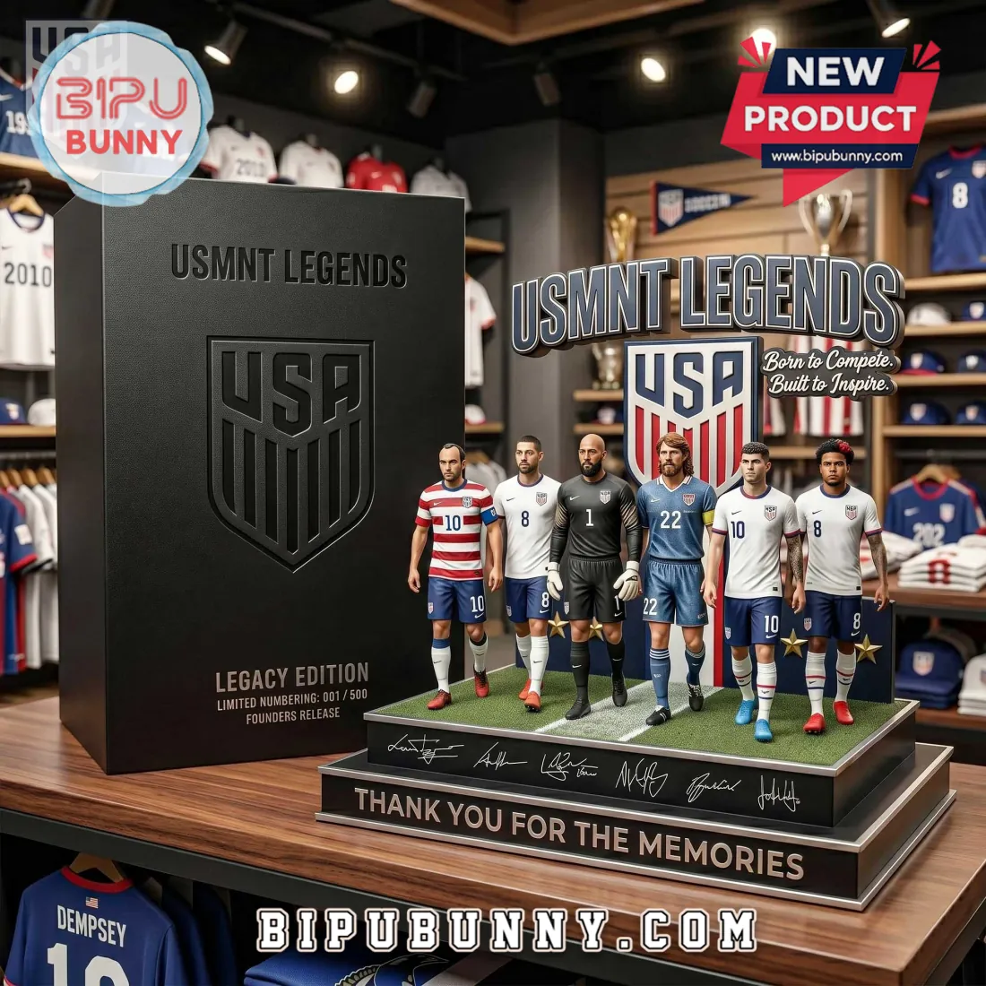 USMNT Legends Premium Limited Edition USA Soccer Acrylic Plaque USMNT Legends Premium Limited Edition USA Soccer Acrylic Plaque