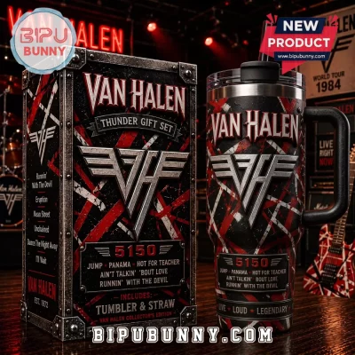 Van Halen 5150 Collector’s Edition Handled Insulated Tumbler