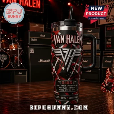 Van Halen 5150 Collector’s Edition Handled Insulated Tumbler