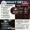 Van Halen stainless steel tumbler with red and black striped logo and song titles in a collector box!
