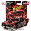 Hot Wheels Van Halen 54th Anniversary 1972-2026 red and black striped muscle car toy model with guitar graphic!