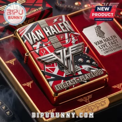 Van Halen Collector's Zippo Lighter Case Limited Edition