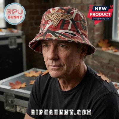 Van Halen Frankenstrat EST 1972 Rock Band Bucket Hat