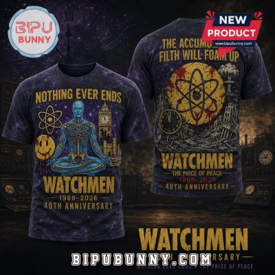 Watchmen 40th Anniversary 1986-2026 T-Shirt