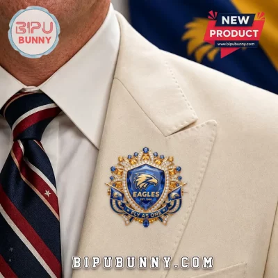 West Coast Eagles Fly As One Limited Edition Brooch Pin West Coast Eagles Fly As One Limited Edition Brooch Pin