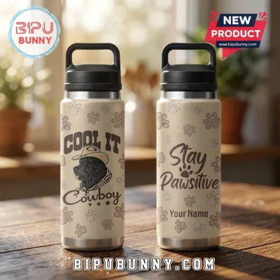 Western Cowboy Dog Lover Limited Edition Stainless Steel Tumbler