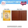 Winnie the Pooh 100 years yellow passport cover with inside view of brown leather pockets and credit card slots!