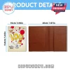 Cream passport cover with Winnie the Pooh 100 years anniversary print and brown interior with card slots!