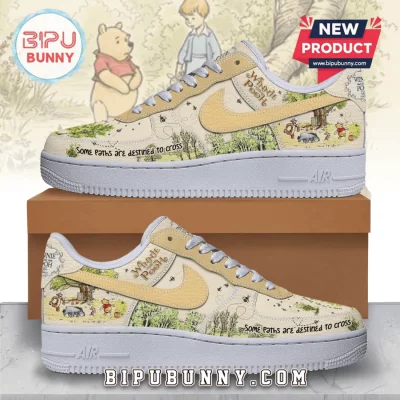 Winnie-the-Pooh Custom AF1 Low Top Sneakers