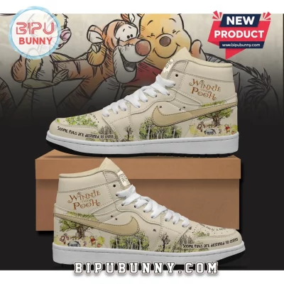 Winnie-the-Pooh Limited Edition AJ1 High-Top Sneakers