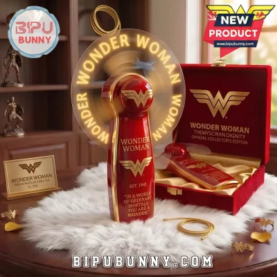 Wonder Woman Premium Collector’s Edition LED Hand Fan