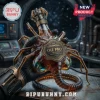 Gloved hand holding an Alien Facehugger bottle!
