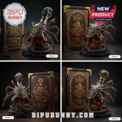 Xenomorph Facehugger Collector’s Edition Whiskey Bottle