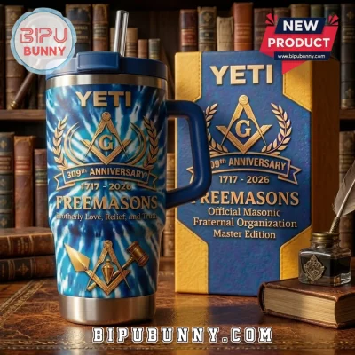 YETI Freemasons 309th Anniversary Handled Tumbler