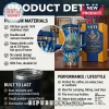Blue tie-dye YETI tumbler with gold Masonic emblem and '309th ANNIVERSARY 1717-2026 FREEMASONS Brotherly Love, Relief, and Truth' text!