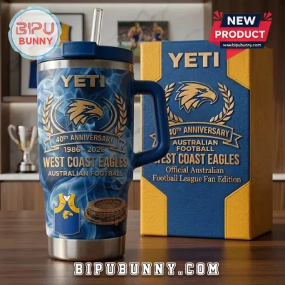 YETI West Coast Eagles 40th Anniversary Handled Tumbler