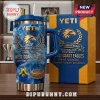 Blue gold YETI West Coast Eagles 40th Anniversary 1986-2026 tumbler & box! Australian Football League fan edition!