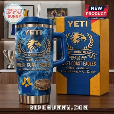 YETI West Coast Eagles 40th Anniversary Handled Tumbler