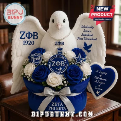 Zeta Phi Beta 1920 Sorority Sisterhood Dove Plush Doll Zeta Phi Beta 1920 Sorority Sisterhood Dove Plush Doll