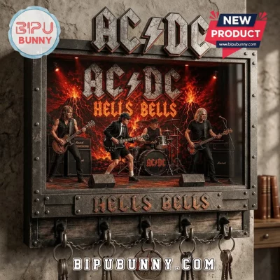 AC/DC Hells Bells Limited Edition Collectible Key Rack
